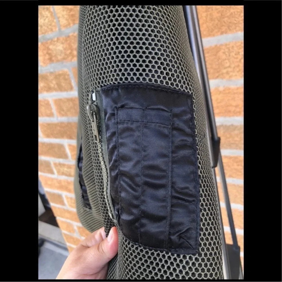 Drop Dead Blasphemy 2.0 green mesh bomber jacket in size XS. - Picture 11 of 12